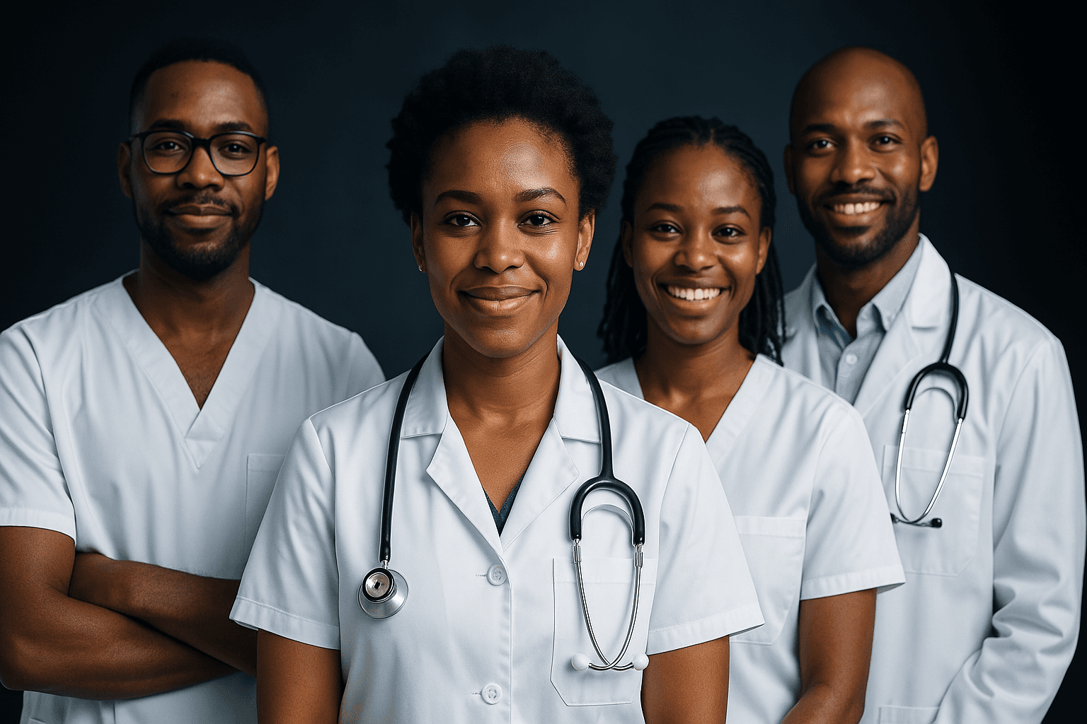 African healthcare professionals